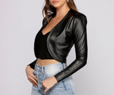 Major Chic Vibes Cropped Blazer